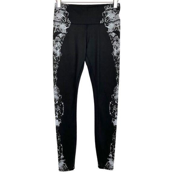 Alo Black Crystal Airbrush Legging XS - Picture 2 of 9